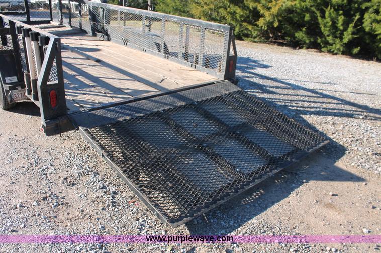 image for item H5525 2010 Horsecreek tandem axle flatbed utility trailer