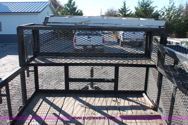 image for item H5525 2010 Horsecreek tandem axle flatbed utility trailer