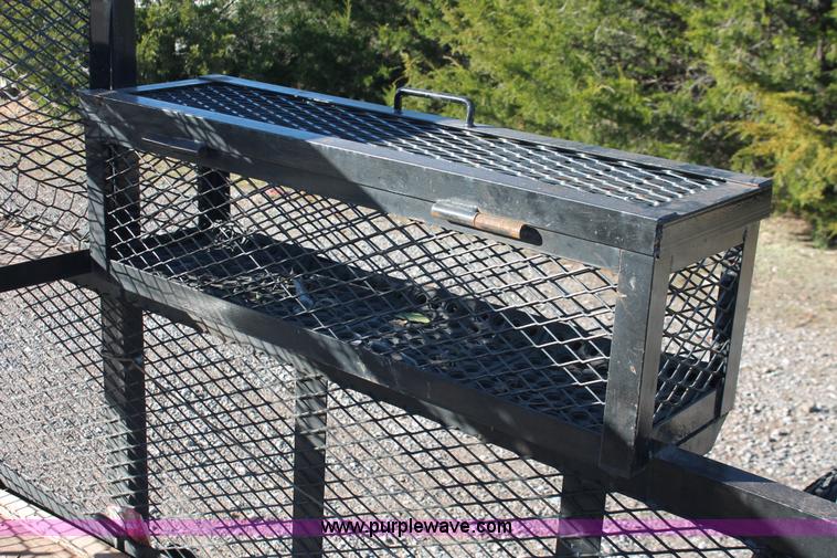 image for item H5525 2010 Horsecreek tandem axle flatbed utility trailer