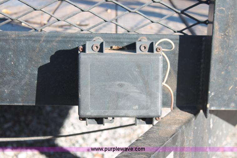 image for item H5525 2010 Horsecreek tandem axle flatbed utility trailer