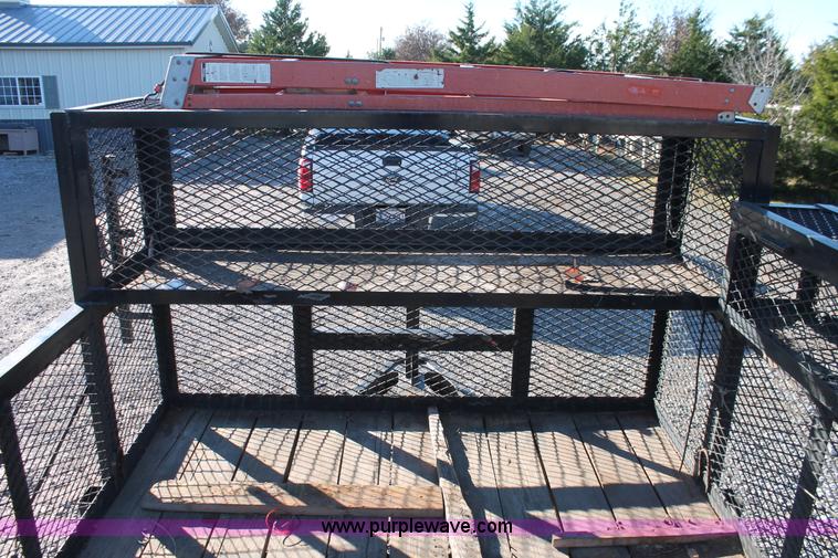 image for item H5526 2010 Horsecreek tandem axle flatbed utility trailer