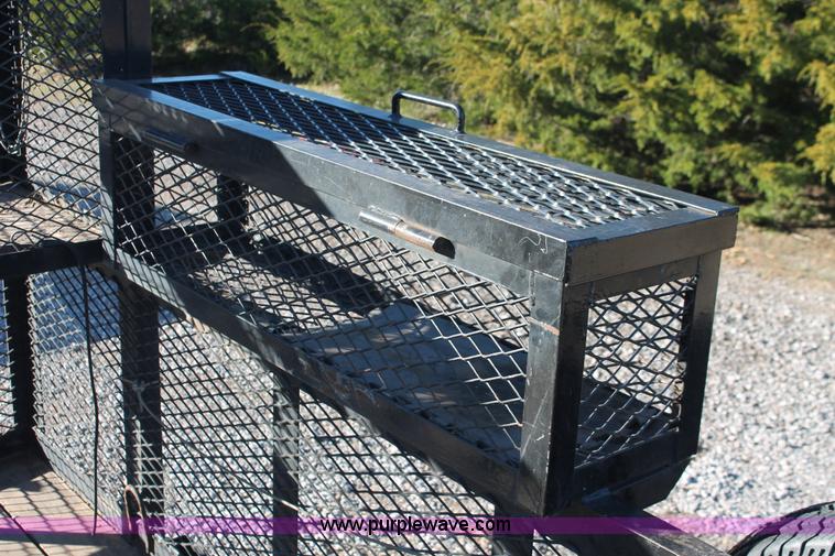 image for item H5526 2010 Horsecreek tandem axle flatbed utility trailer