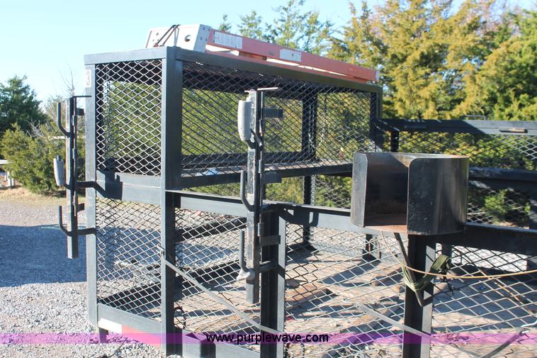 image for item H5526 2010 Horsecreek tandem axle flatbed utility trailer