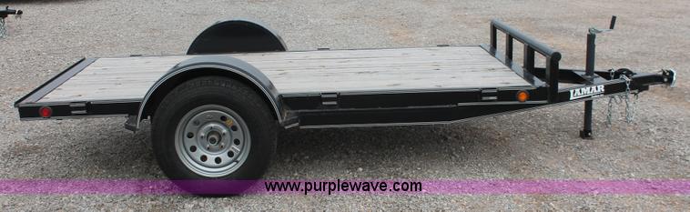 image for item H5986 2013 Lamar flatbed utility trailer