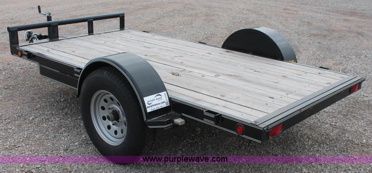 image for item H5986 2013 Lamar flatbed utility trailer