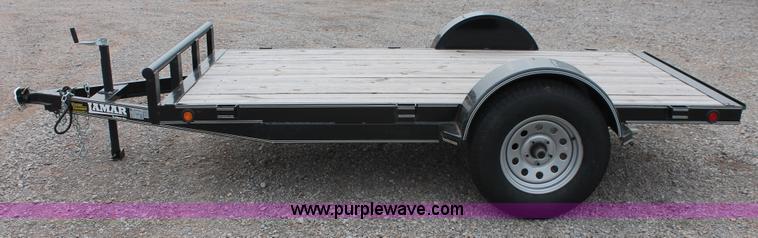 image for item H5986 2013 Lamar flatbed utility trailer