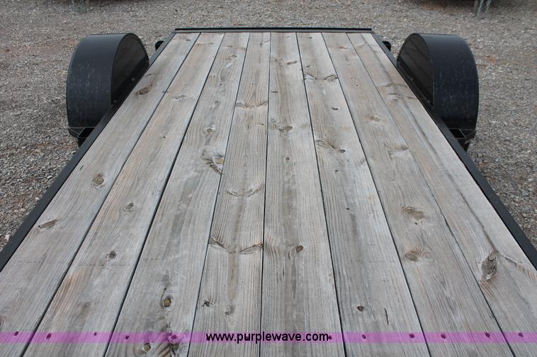 image for item H5986 2013 Lamar flatbed utility trailer