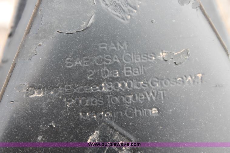 image for item H5986 2013 Lamar flatbed utility trailer