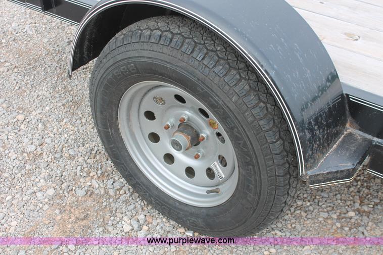 image for item H5986 2013 Lamar flatbed utility trailer