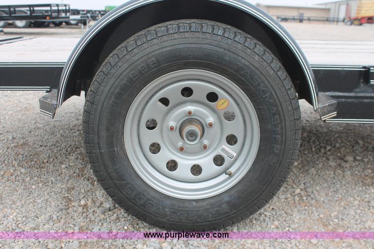 image for item H5986 2013 Lamar flatbed utility trailer