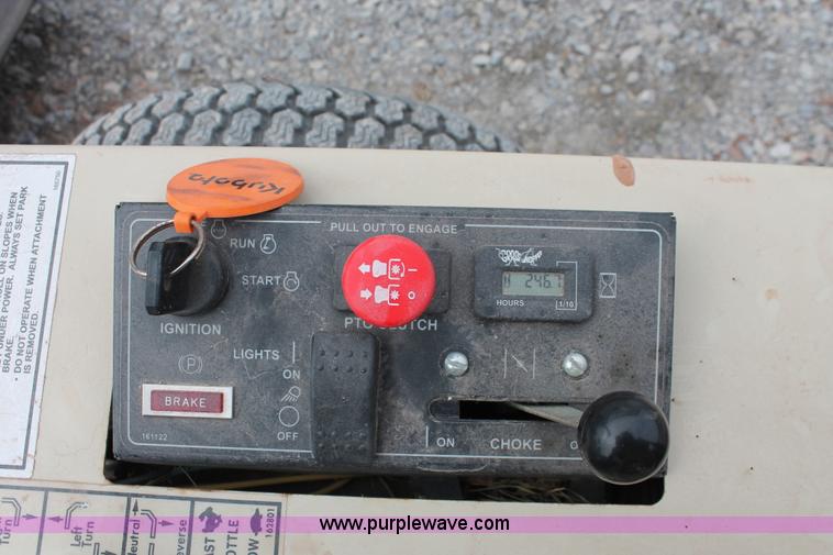 image for item H5989 2008 Grasshopper 620T2 ZTR lawn mower