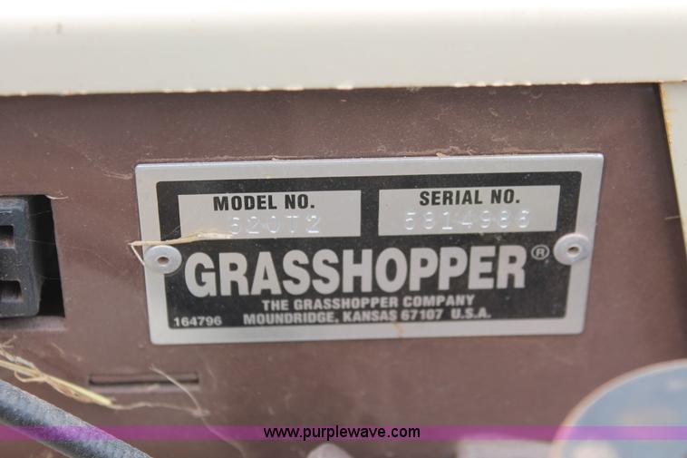 image for item H5989 2008 Grasshopper 620T2 ZTR lawn mower