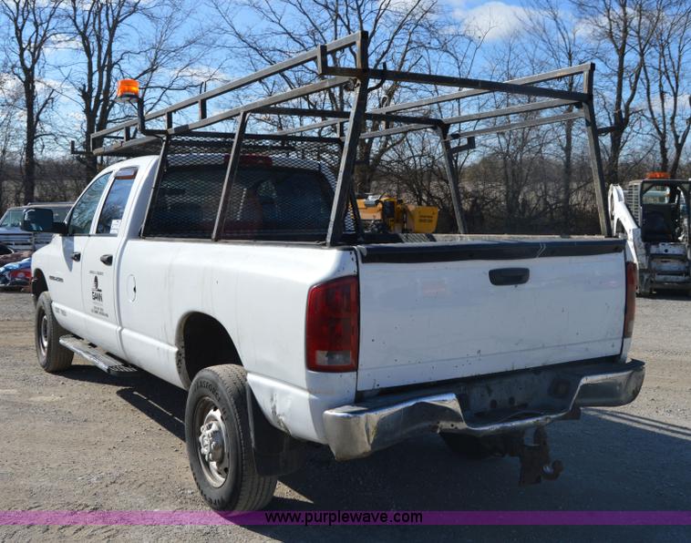image for item I2918 2004 Dodge Ram 2500 Quad Cab pickup truck