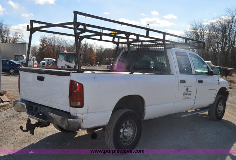 image for item I2918 2004 Dodge Ram 2500 Quad Cab pickup truck