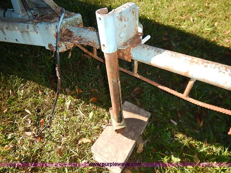 image for item I5388 Lowe Line aluminum flat bottom boat