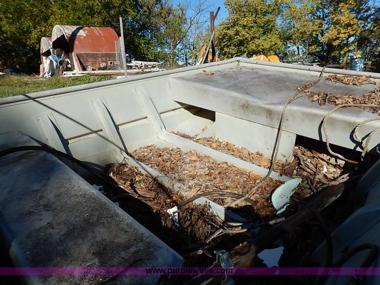 image for item I5388 Lowe Line aluminum flat bottom boat