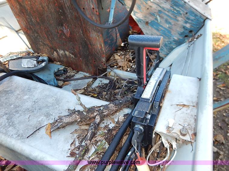 image for item I5388 Lowe Line aluminum flat bottom boat