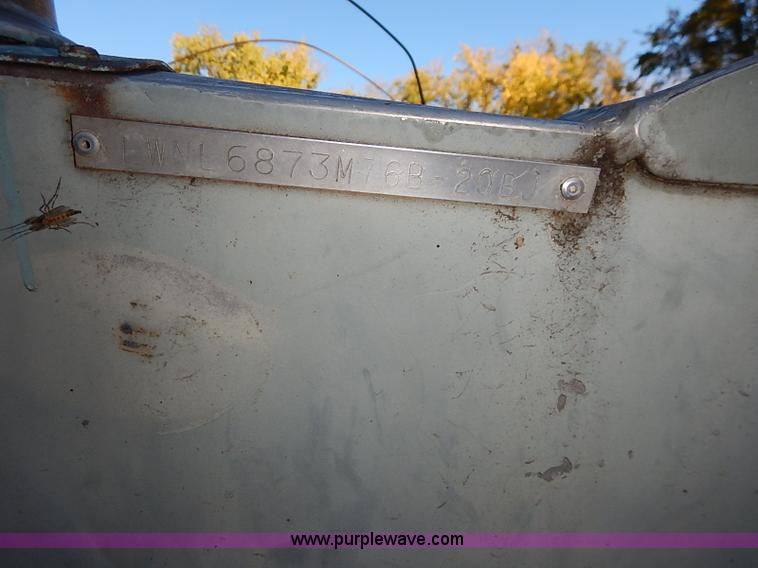 image for item I5388 Lowe Line aluminum flat bottom boat