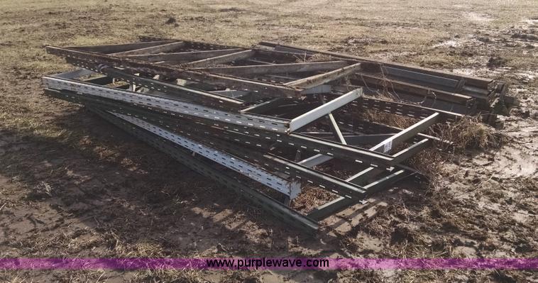 image for item I6918 Assorted steel shelving