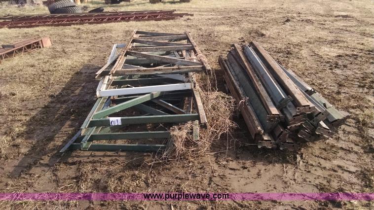 image for item I6918 Assorted steel shelving