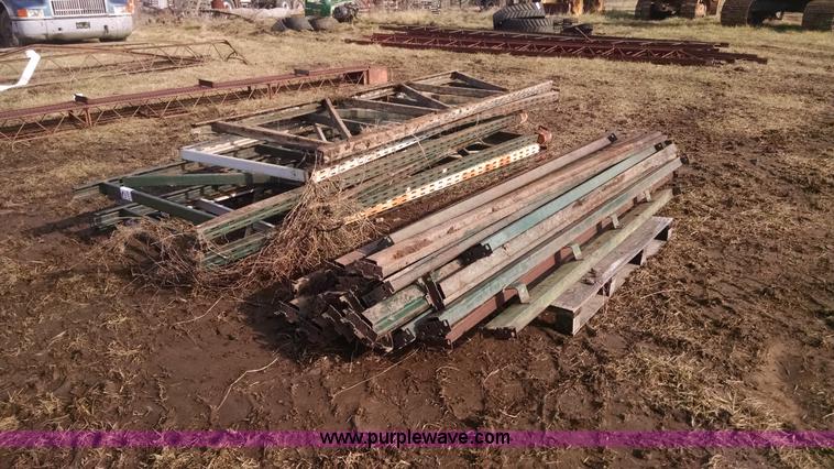 image for item I6918 Assorted steel shelving