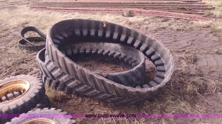 image for item I6921 Case skid steer rubber tracks