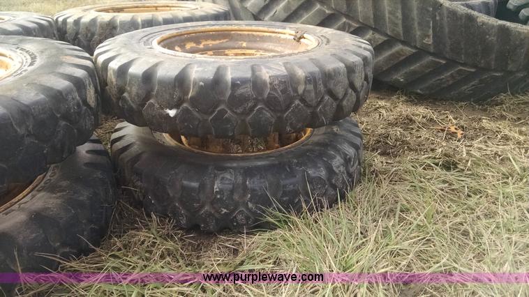 image for item I6921 Case skid steer rubber tracks