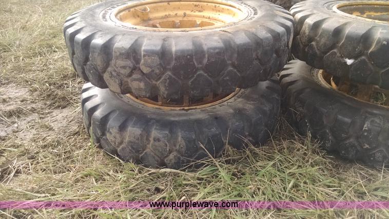 image for item I6921 Case skid steer rubber tracks