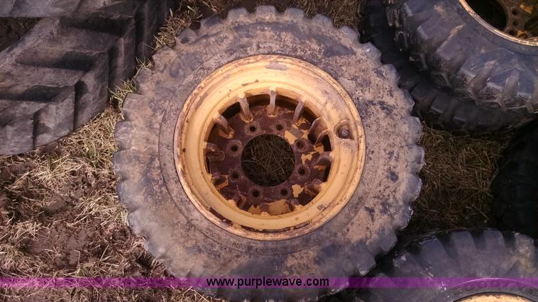 image for item I6921 Case skid steer rubber tracks