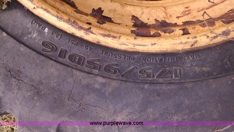 image for item I6921 Case skid steer rubber tracks