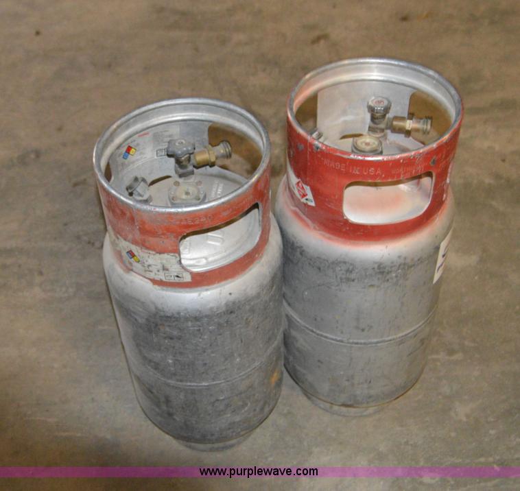 image for item I6929 (2) standard forklift propane tanks