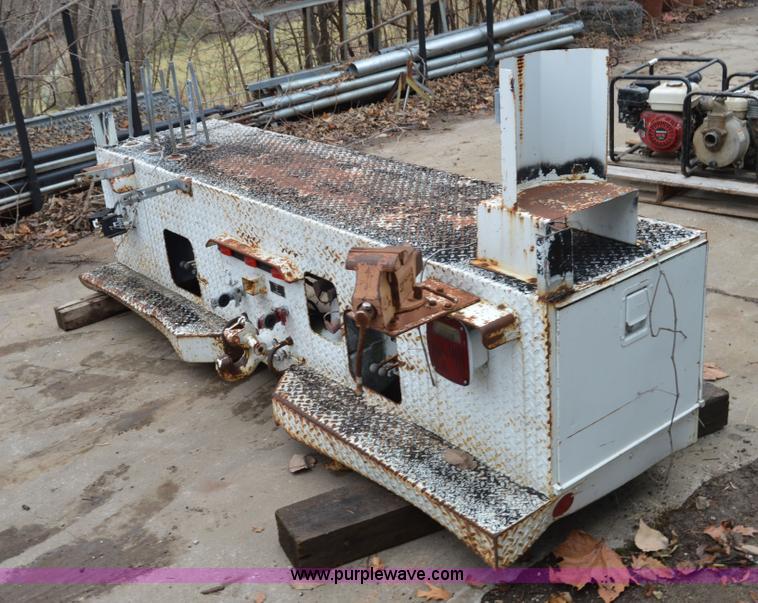 image for item I6940 94"W service bed rear bumper