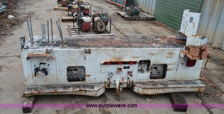 image for item I6940 94"W service bed rear bumper