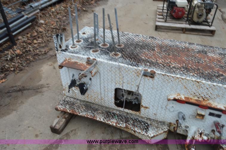 image for item I6940 94"W service bed rear bumper