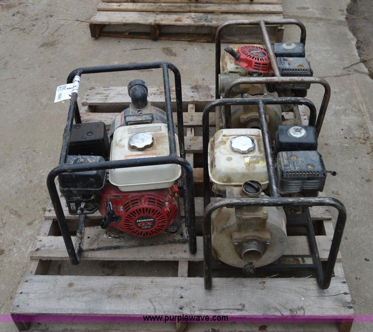 image for item I6941 (3) Honda LB20X 2" water pumps