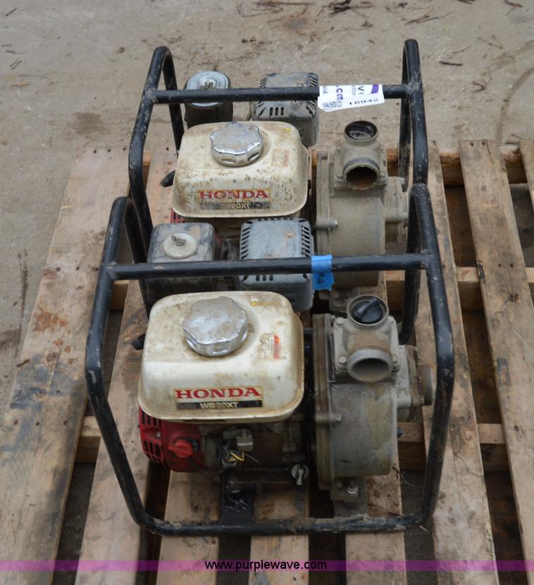 image for item I6942 (2) Honda WB20XT 2" water pumps