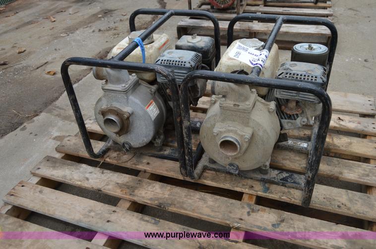 image for item I6942 (2) Honda WB20XT 2" water pumps