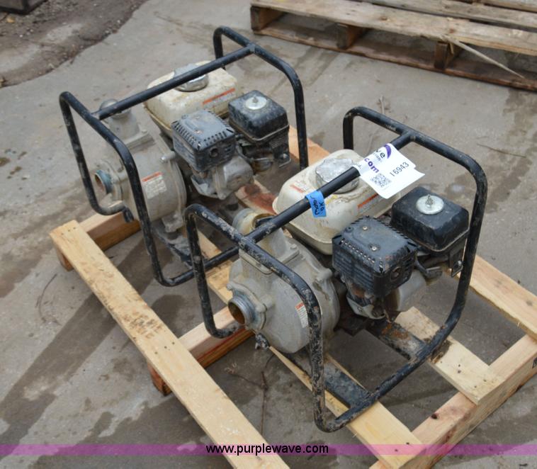 image for item I6943 (2) Honda WB20XT 2" water pumps