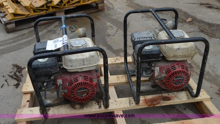 image for item I6943 (2) Honda WB20XT 2" water pumps