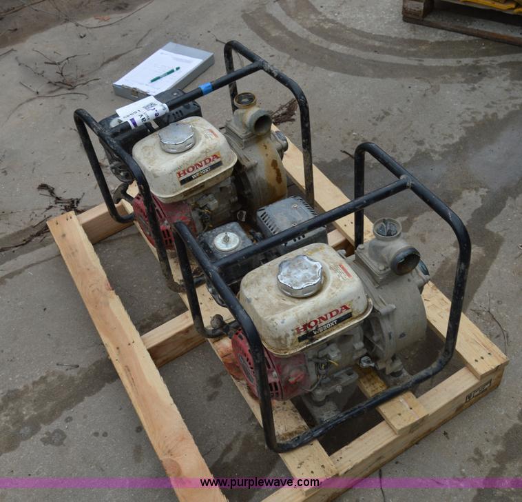 image for item I6943 (2) Honda WB20XT 2" water pumps