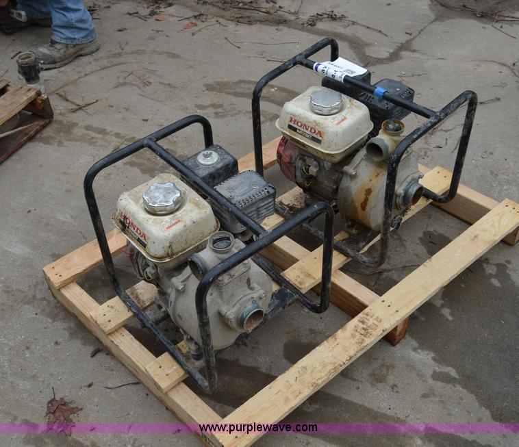 image for item I6943 (2) Honda WB20XT 2" water pumps