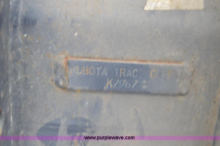 image for item I6946 Kubota quick attach and bucket