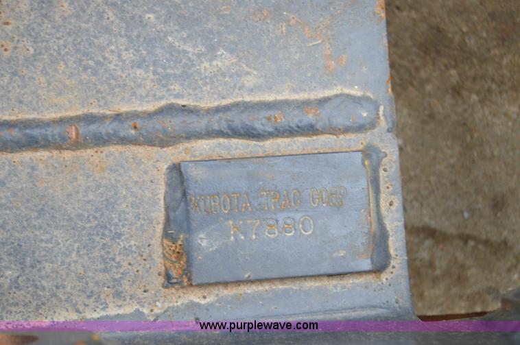 image for item I6946 Kubota quick attach and bucket