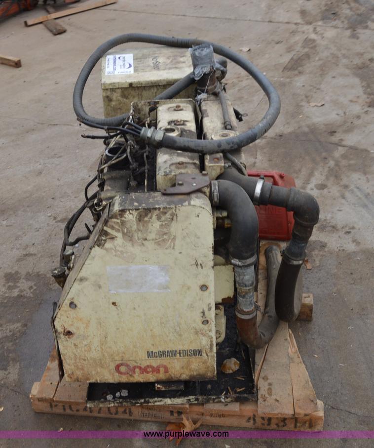 image for item I6952 Onan 20.0 marine generator set