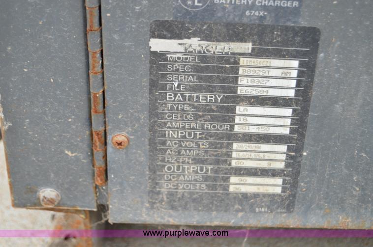 image for item I6954 Power Flow 36V industrial forklift battery charger