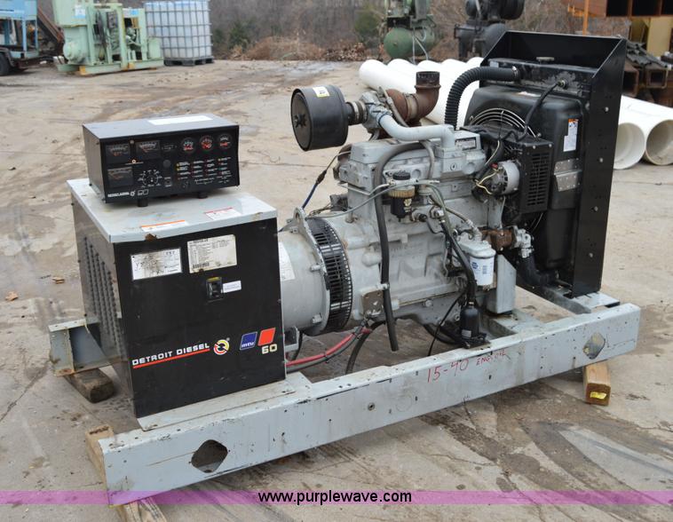 image for item I6955 2006 Detroit generator set