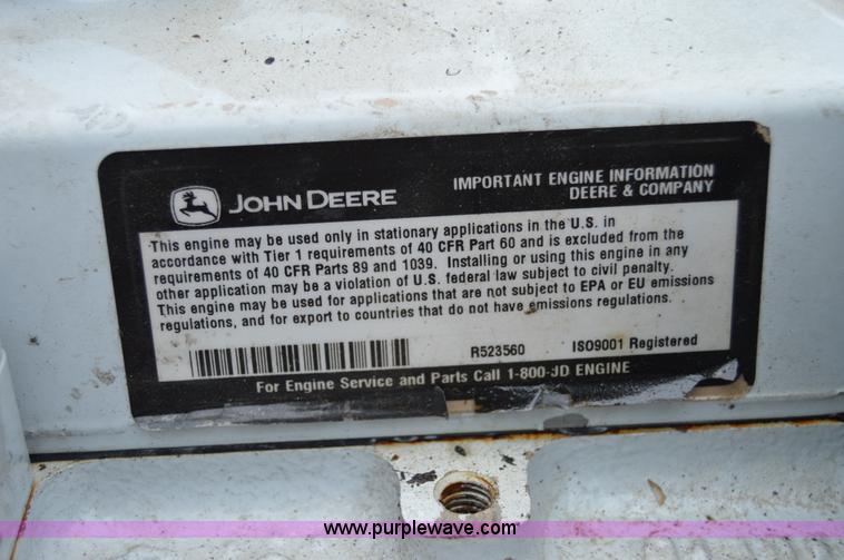 image for item I6955 2006 Detroit generator set