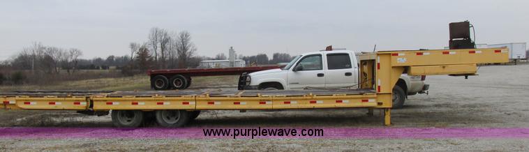 image for item I8826 2004 Shop built flatbed trailer
