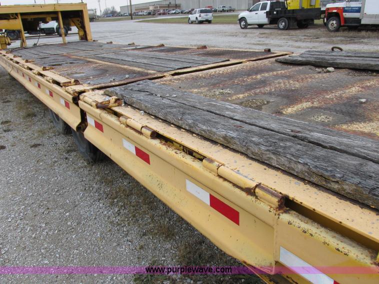 image for item I8826 2004 Shop built flatbed trailer