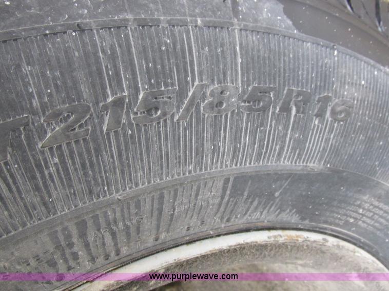 image for item I8826 2004 Shop built flatbed trailer